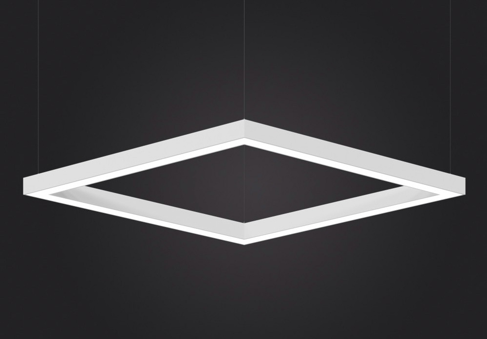 Светильник LED подвесной Ромбовидный LP85-ROMBI-1100 112Вт 4000К белый 1879х1085х80мм DIOLUM