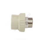 Муфта PP-R комбинированная серая Дн 50х1 1/2" НР под ключ VALFEX 10135050Г
