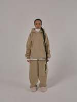 Wide Sweatpants Oxford Tan