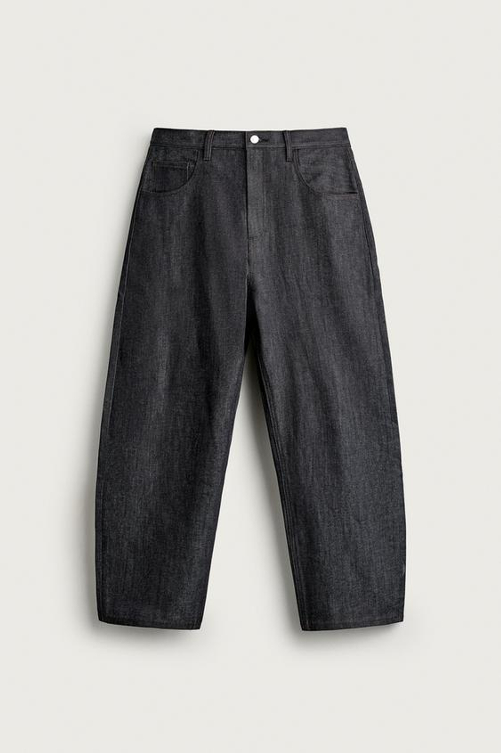 ZARA ДЖИНСЫ TAPERED WIDE LEG, ИНДИГО