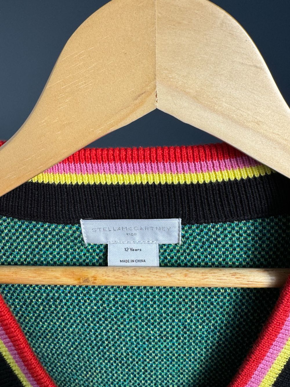Кардиган из хлопка и шерсти Stella McCartney, 152