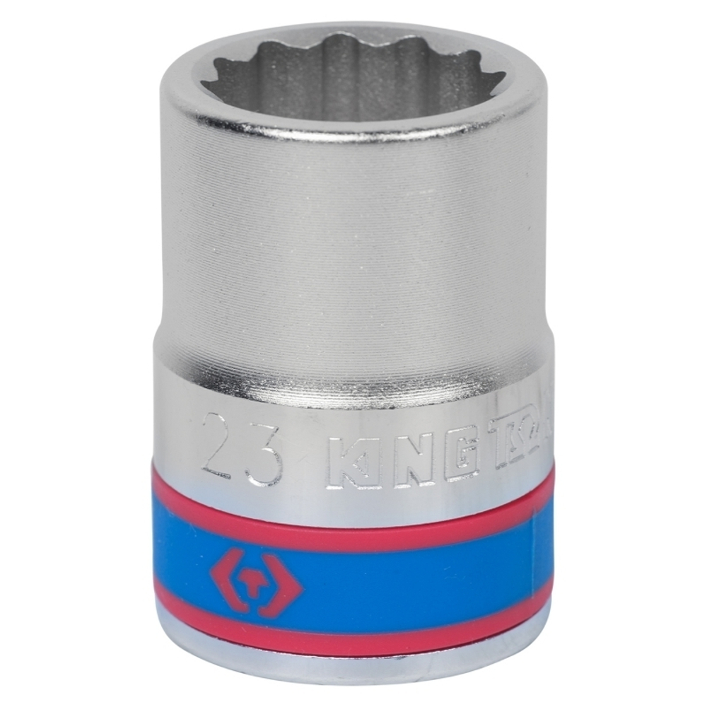 Головка торцевая стандартная двенадцатигранная 3/4", 23 мм KING TONY 633023M