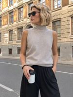 Топ трикотажный Лайм (бежевый) Б16409-1М LT Collection