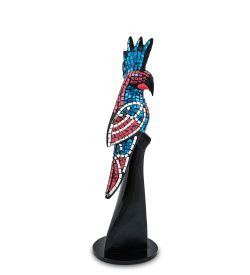Decor and Gift 23-030-01 Н-р статуэток из трех «Какаду» дерево+стекл.мозаика (50,40,30 см)