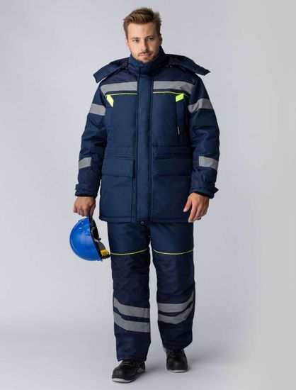 Костюм «Profline SPECIALIST WI» мужской утепленный темно-синий с п/к