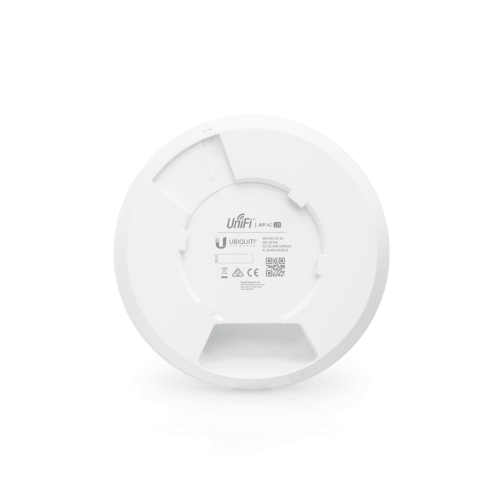 Ubiquiti UniFi AP AC LR Точка доступа 100 Мбит/с, 1000 Мбит/с, Wi-Fi 802.11 5 ГГц, 2.4 ГГц, 1317 Мби