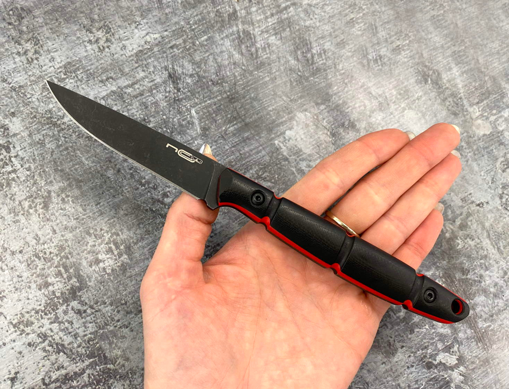 Нож Viper, red/black, black s/w, N.C.Custom, NCC017