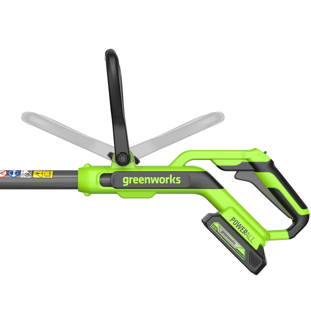 Триммер аккумуляторный Greenworks G24LT301, 24V, 30 см, с 1хАКБ 2А и ЗУ (2113207UA)