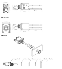 Тумблер T501MХ IP 67