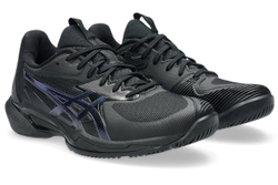 Женские теннисные кроссовки Asics Solution Speed FF 3 Night Energy - black/prism blue