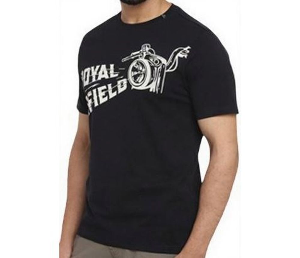Футболка Royal Enfield BEAM T-SHIRT BLACK