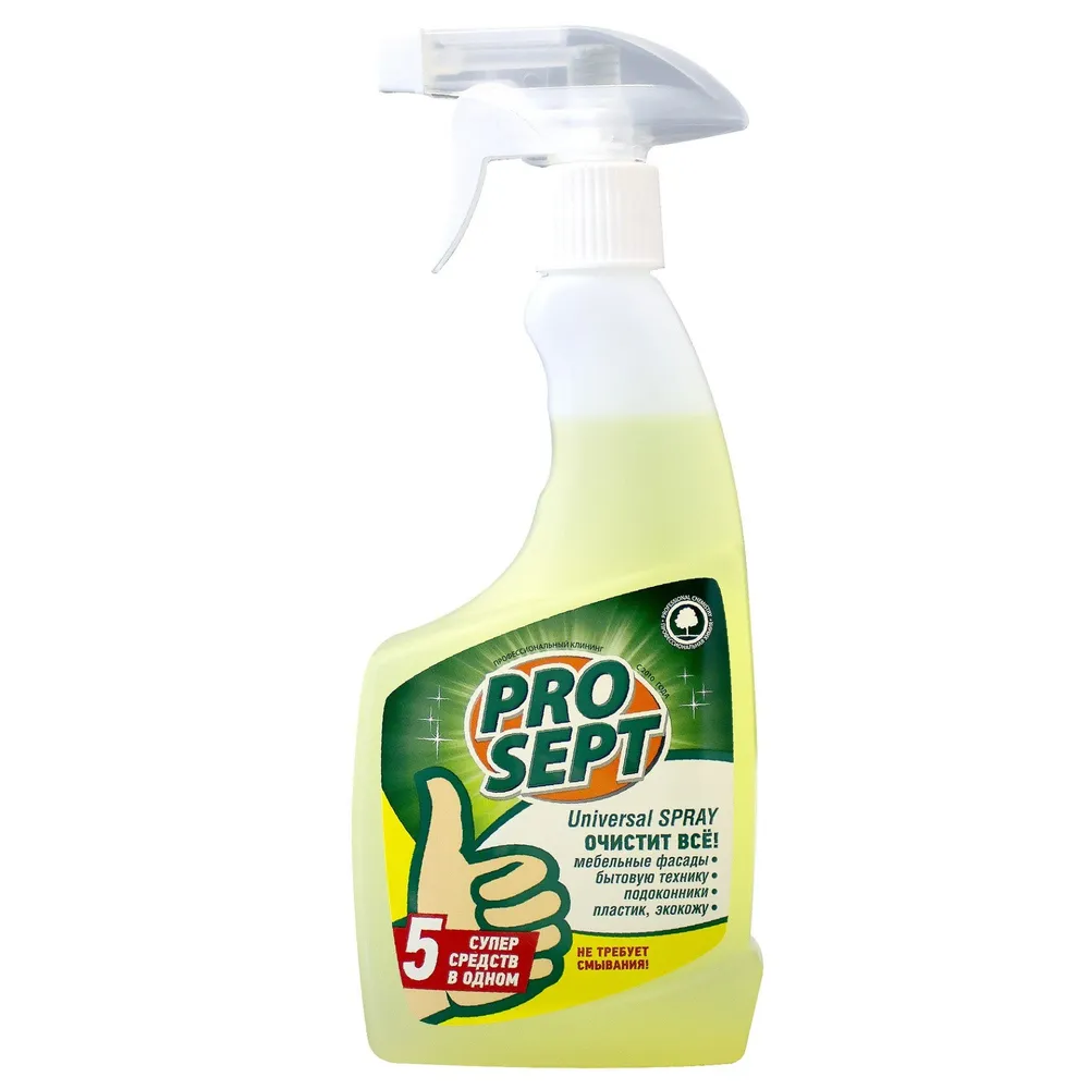 Средство "Universal Spray" 500мл. спрей для твердых поверхностей (12шт.) PROSEPT