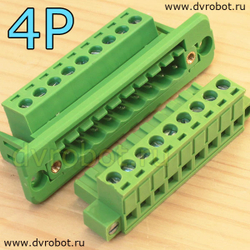 Cтыковые разъемы 2EDGWC 5.08mm - 4P