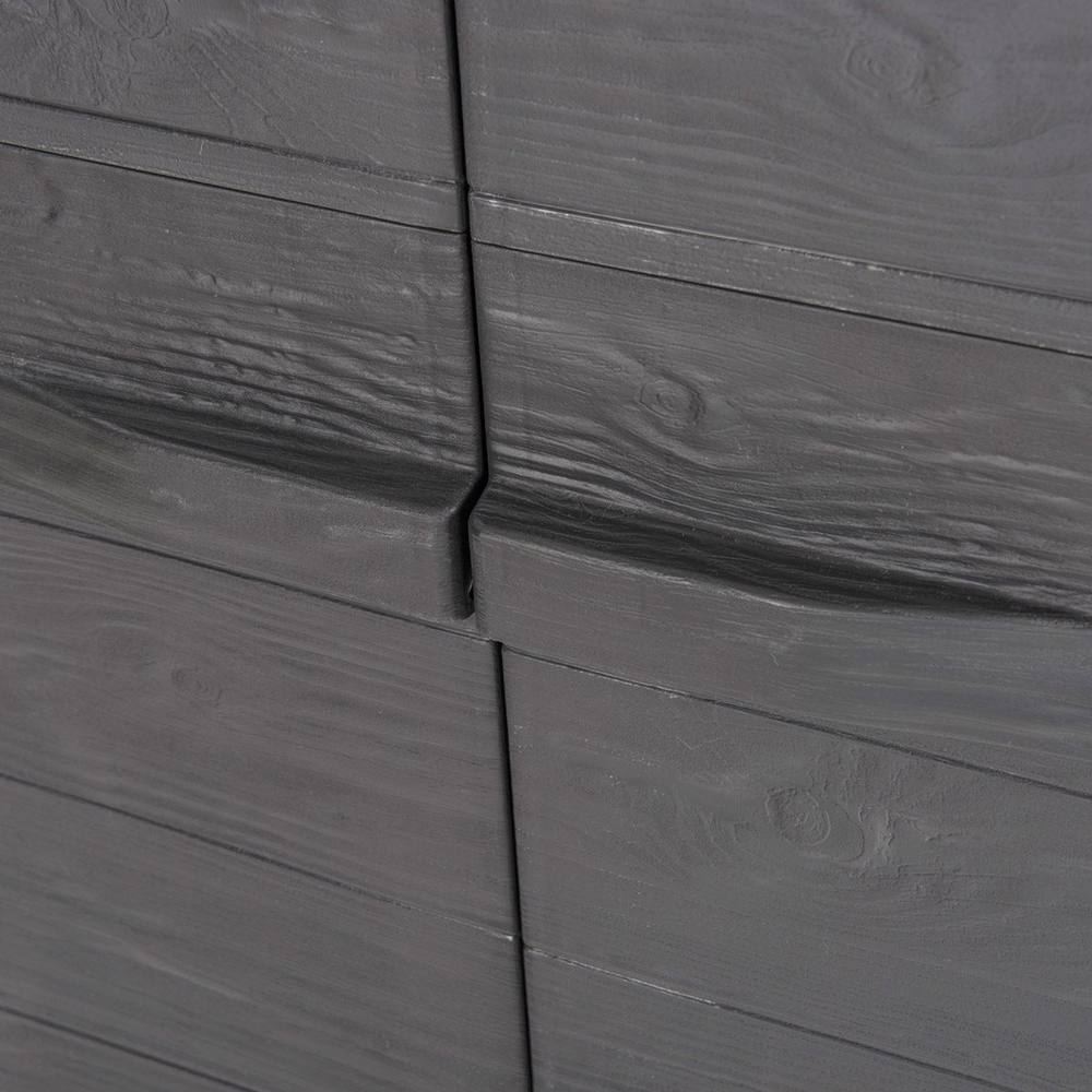 Уличный пластиковый шкаф Toomax Woody's XL Shelves