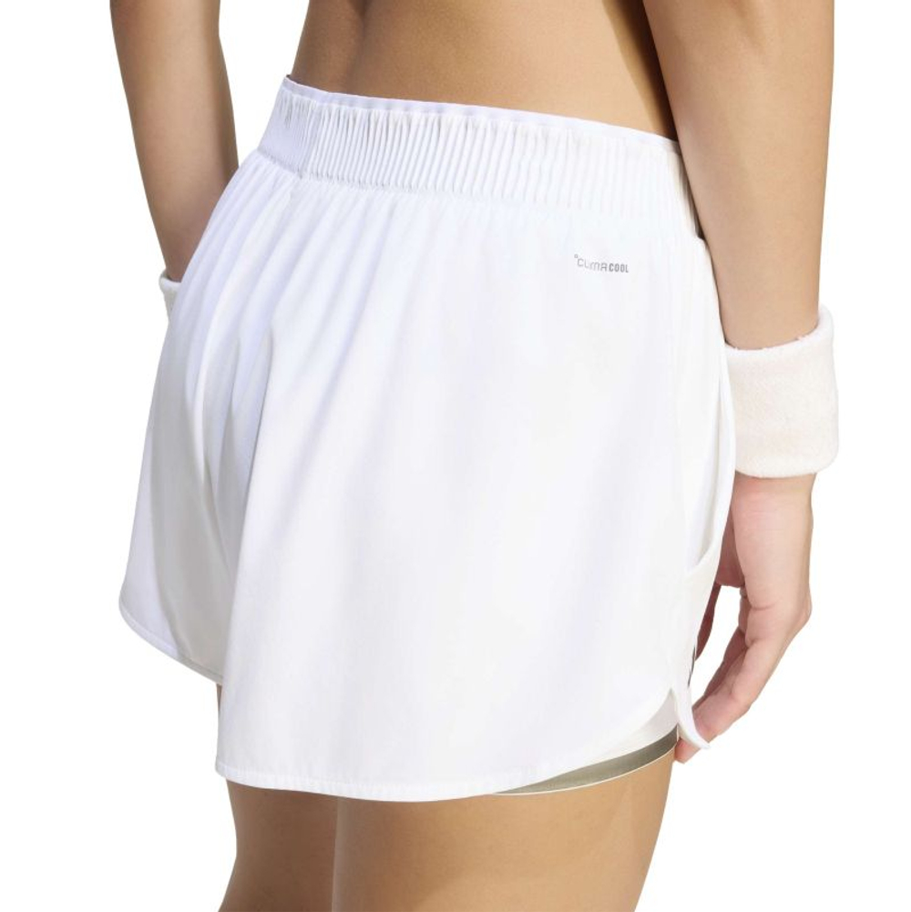 Женские теннисные шорты Adidas Tennis Climacool Match Pro - white