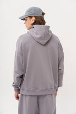 Худи KUL'TURA Oversize "Basic" Ртуть