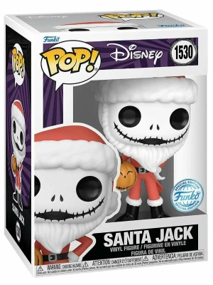 Funko POP! TNBC Santa Jack w/Jackolantern (Exc) (1530)