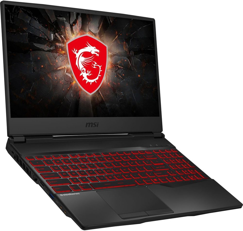 Ноутбук MSI GL65 Leopard 10SCXR-219XRU (9S7-16U822-219) 15.6;(1920x1080)IPS-level/ i5-10500H(2.6ГГц)/ 8Гб/ 1Тб HDD/ GeForce GTX 1650 4Гб/ нет DVD/ Без ОС/ Черный