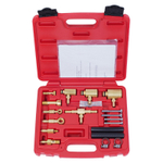 МАСТАК (120-03019C) Набор для тестирования топливных систем впрыска азиатских автомобилей, кейс, 19 предметов