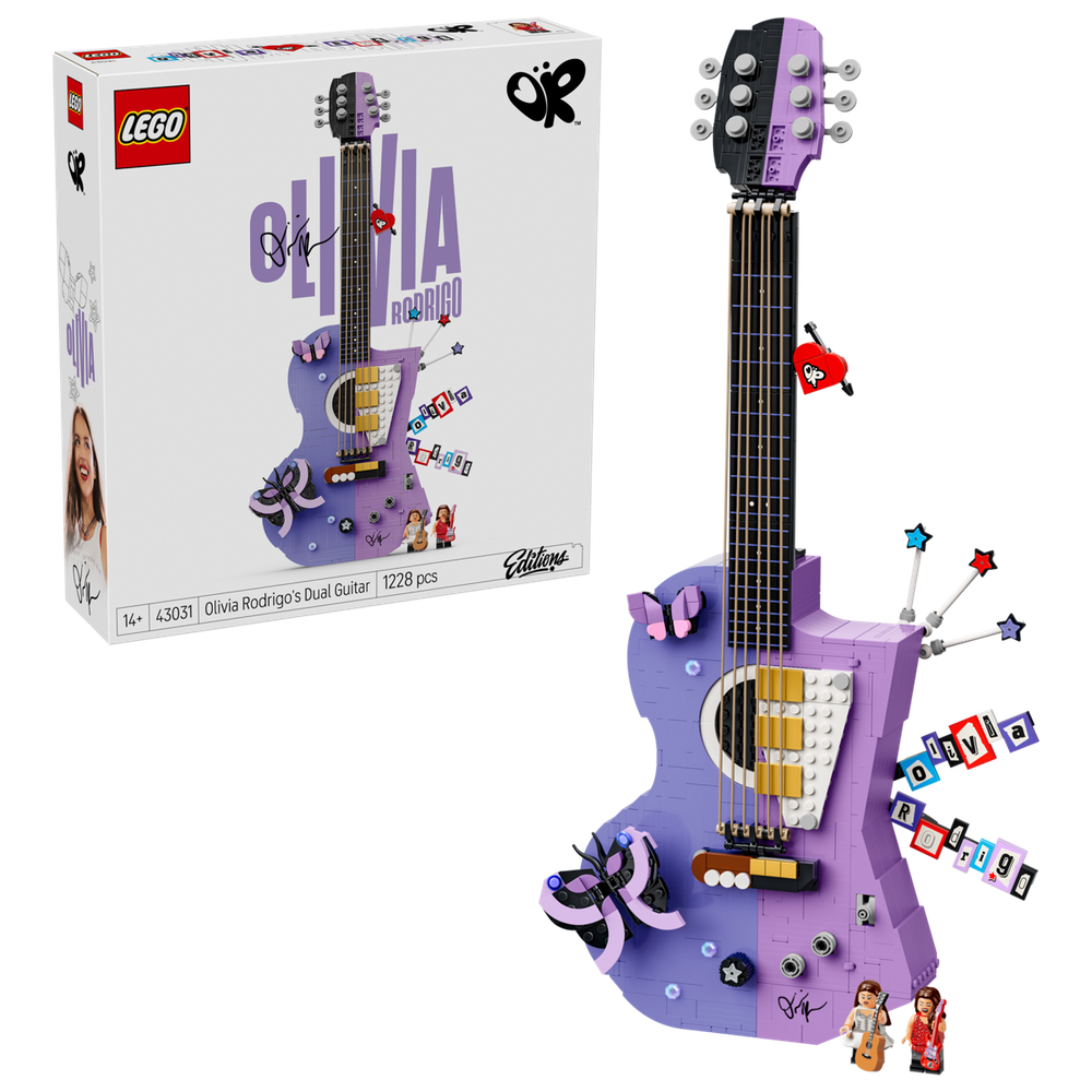 Конструктор LEGO Editions 43031 Olivia Rodrigo's Dual Guitar