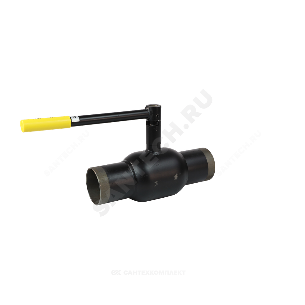 Кран шаровой сталь 09Г2С Ballomax КШТ 60.102 Ду 80 Ру25 п/привар L=370мм BROEN КШТ 60.102.080.А.25