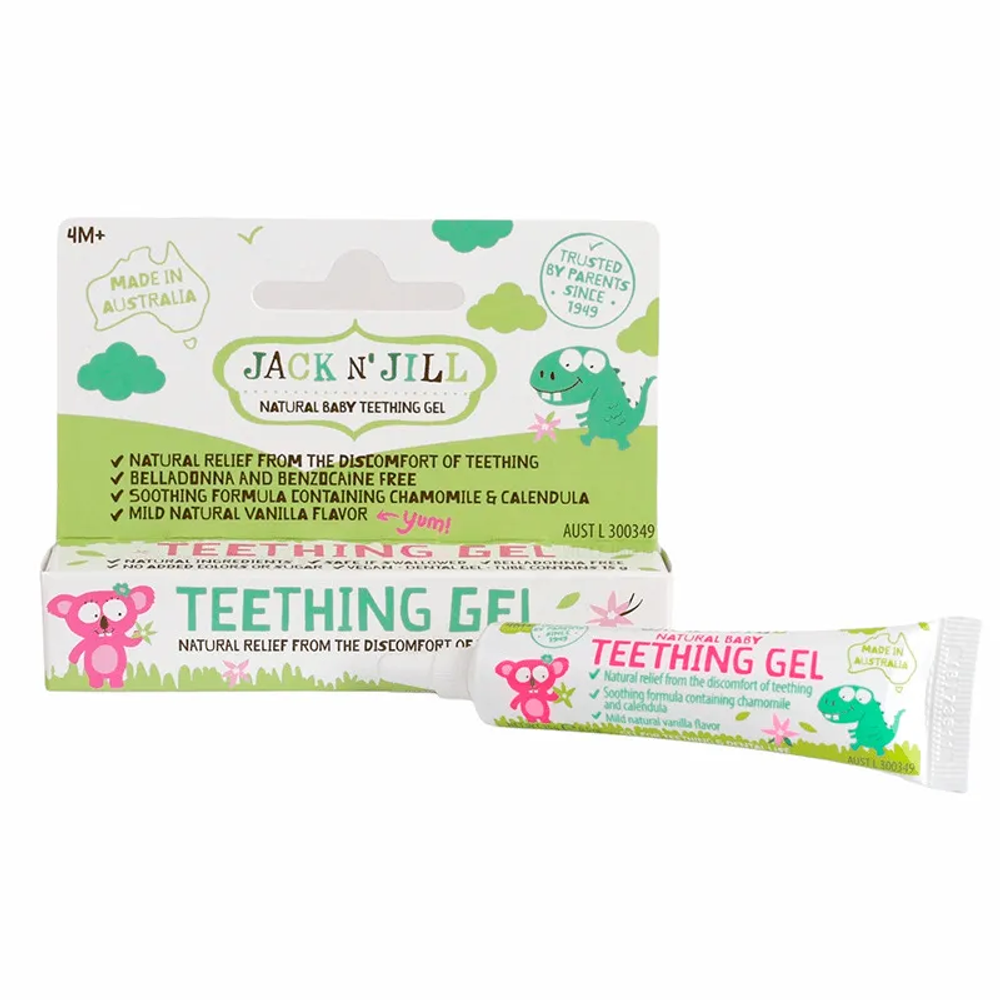 Jack N"Jill teething gel успокаивающий гель для зубов и десен 15г. Jack N"Jill teething gel успокаивающий гель для зубов и десен 15г.