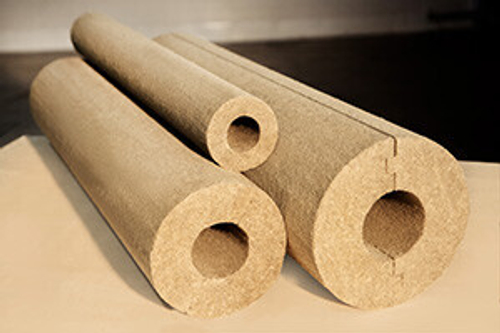 Изоляция трубопроводов минераловатными цилиндрами 60/80 мм LINEWOOL