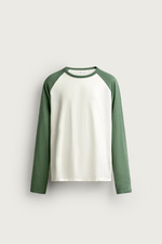 ФУТБОЛКА COLOR BLOCK ИЗ ХЛОПКА И ЛЬНА — ZARA · 5868/301