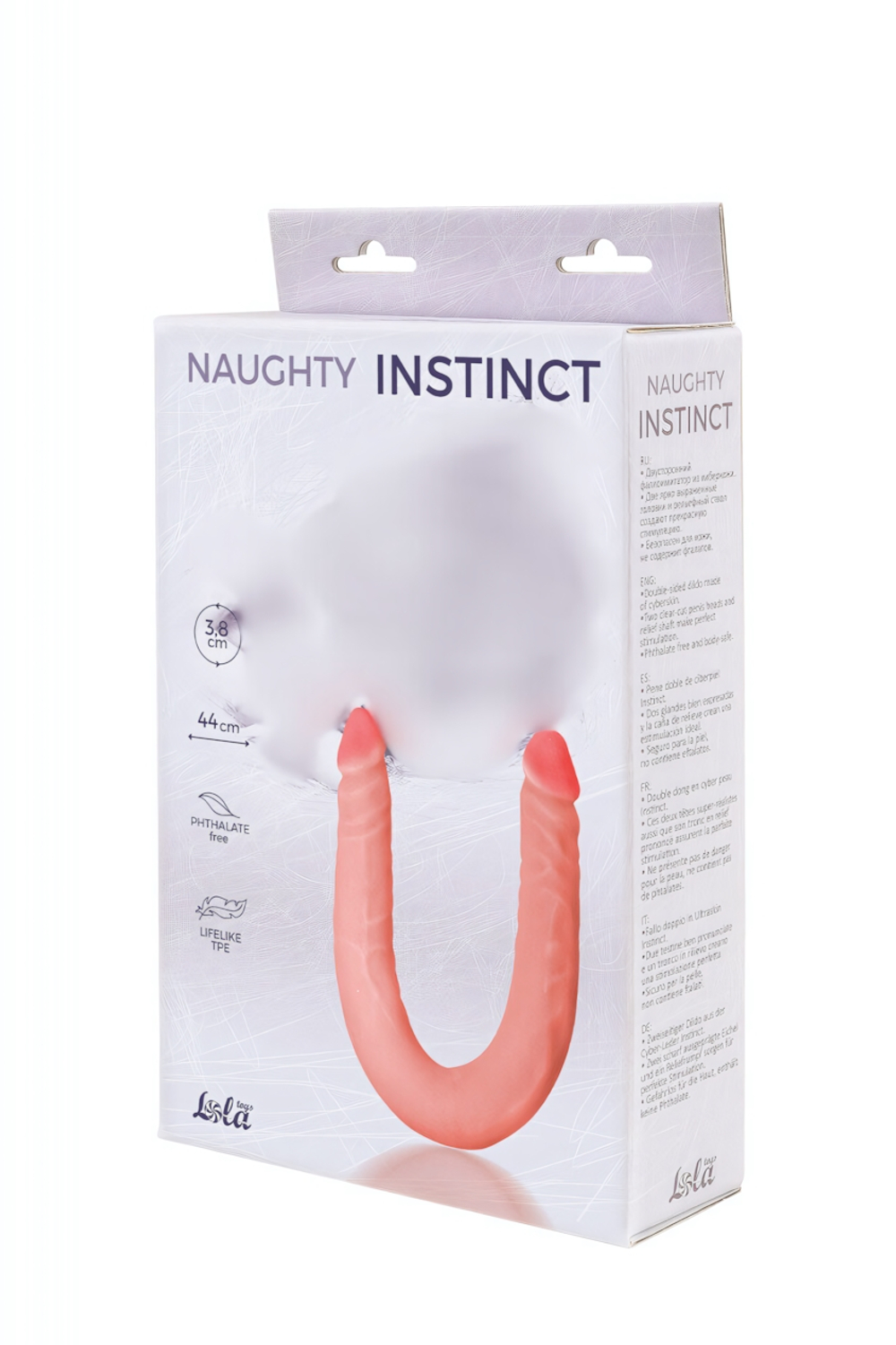 Двусторонний фаллоимитатор Naughty Instinct 5570-03Lola