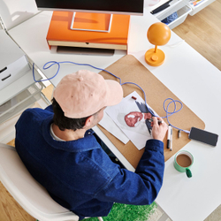 IKEA LILLHULT  (ИКЕА ЛИЛЛХУЛТ)  -  Кабель USB-C - USB-C - сиреневый, 3.0 м