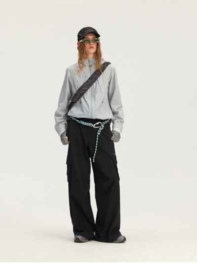 WMNS Штаны Nothomme Monterest Wide-Leg Cargo черный