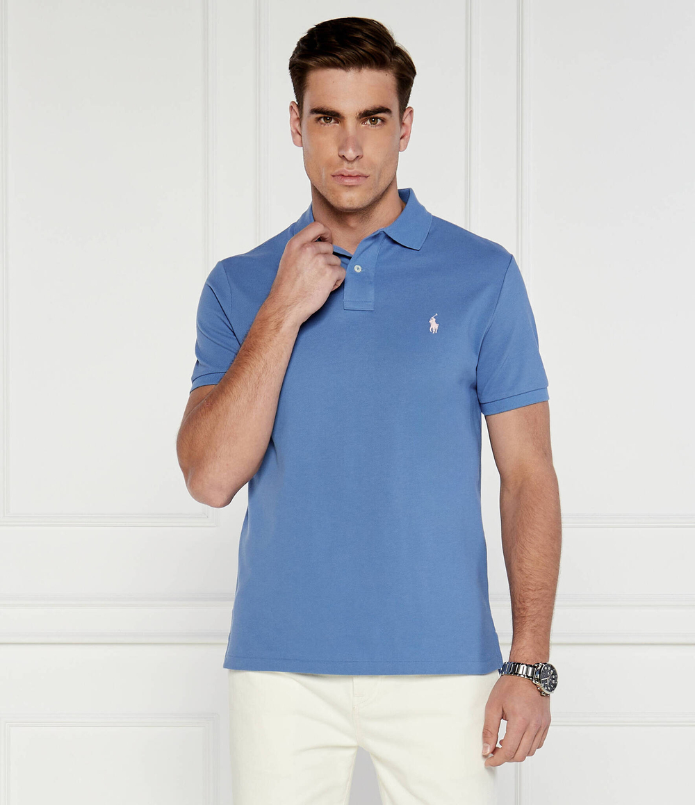 Поло POLO RALPH LAUREN - голубой(710680784)