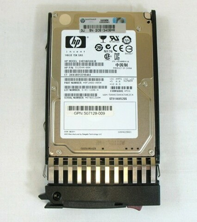 Жесткий диск HP SFF SAS 146Gb 15K 2.5" DP Hot-Plug EH0146FARWD