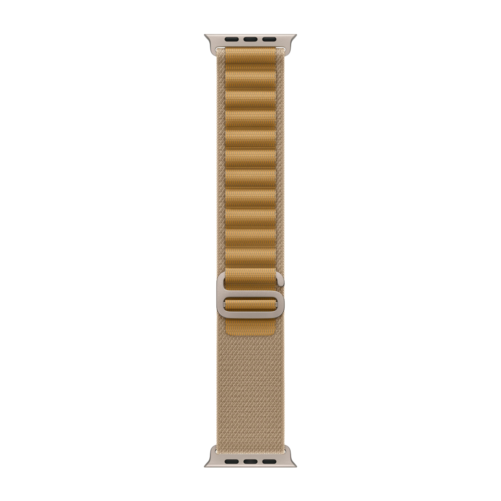 Умные часы Apple Watch Ultra 2 (2024) GPS + Cellular, 49mm, Natural Titanium Case with Tan Alpine Loop L, (Песочный)