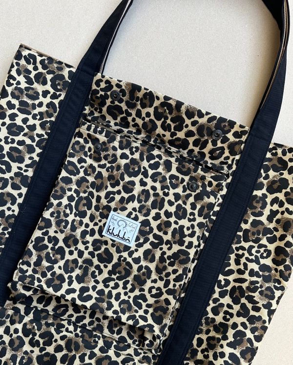Шоппер Utility Cheetah print леопард - фото 8