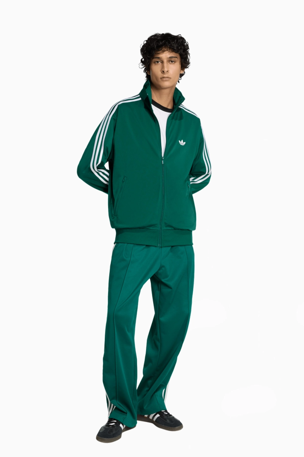 Кофта adidas Firebird Track Top - зеленый