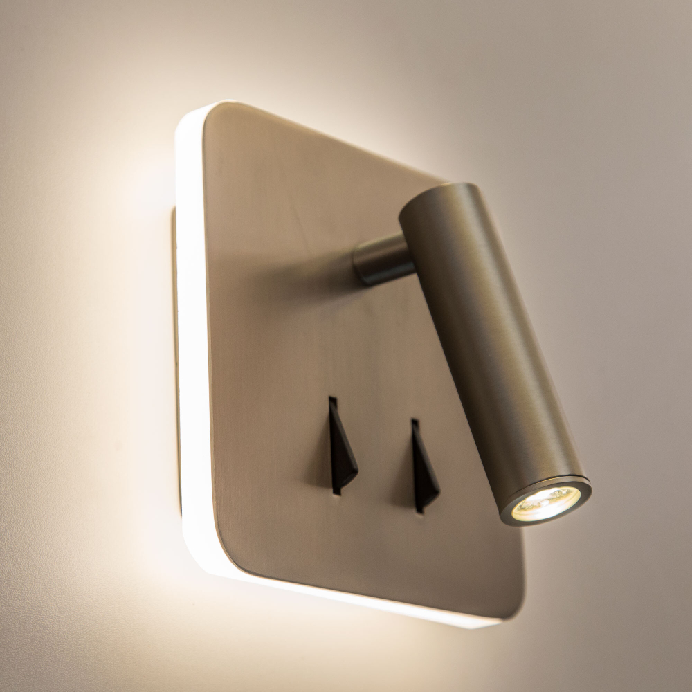 Citilux Декарт CL704422 LED Бра с выключателем Матовый Хром