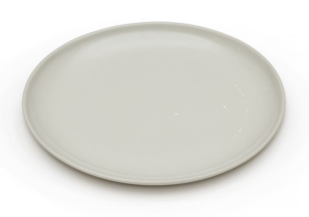 Тарелка PLATE LARGE cream Тарелка кремовый Feinedinge Серый