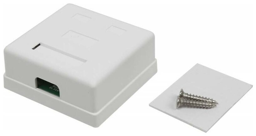 Компьютерная розетка Lanmaster TWT-SM2-4545-WH