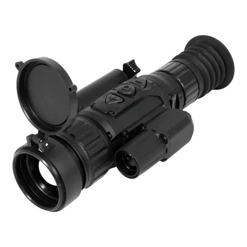 Тепловизионный прицел FORTUNA General 2 50L3 R LRF 1500/ Фортуна Генерал 2 50Л 3 Р ЛРФ - вид спереди в три четверти