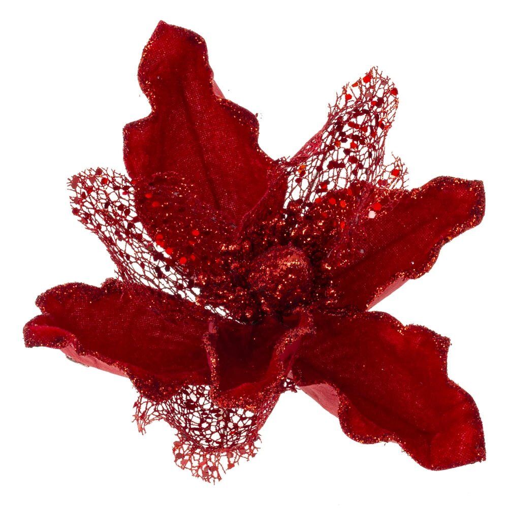 GAEM Цветок искусственный "Пуансеттия", L32 W25