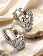 Ювелирные серьги из серебра 925 пробы