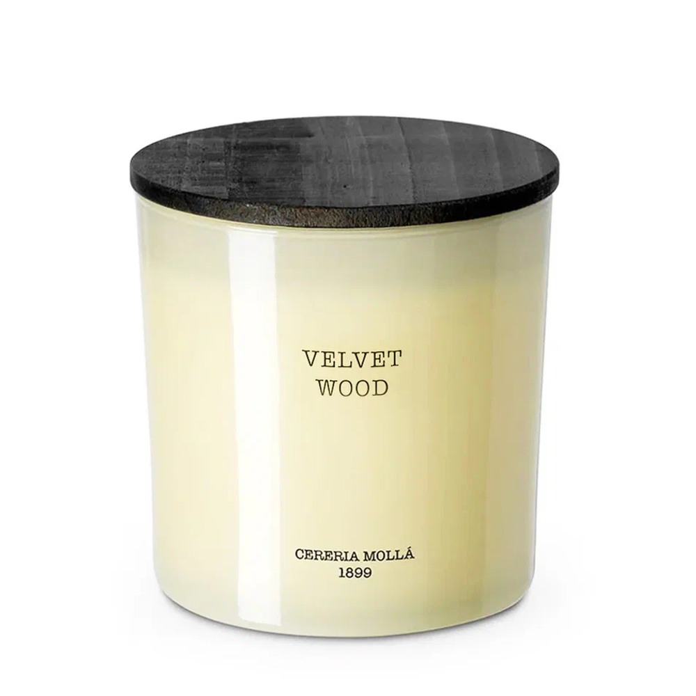CERERIA MOLLA Свеча Velvet Wood 600г