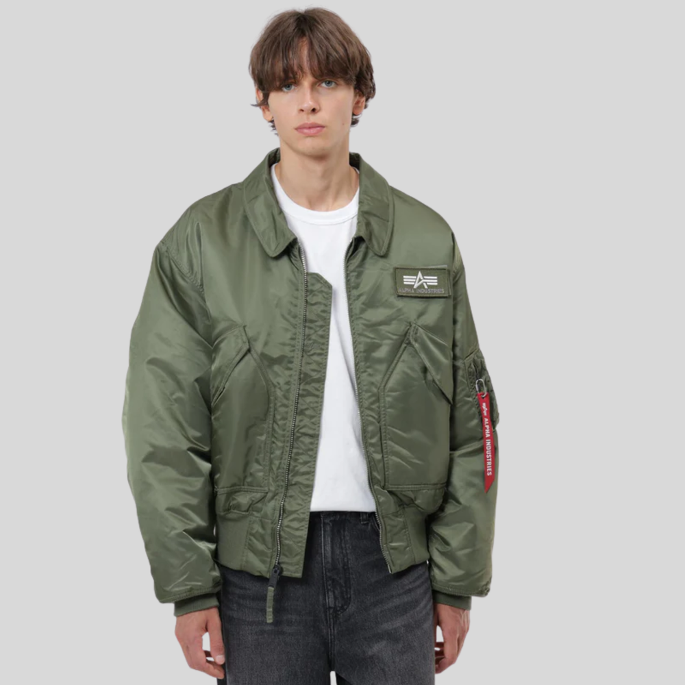 Куртка Alpha Industries CWU 45/P Sage Green (Зеленая)