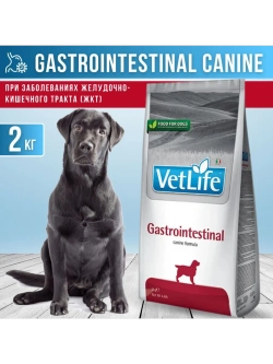 Vet Life Gastrointestinal Корм для собак 2кг