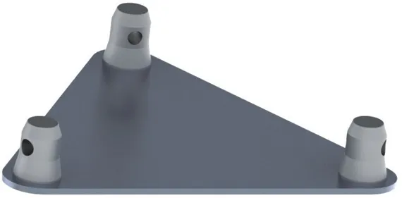 Involight ITX BP - Основание для треугольной фермы, 5 мм