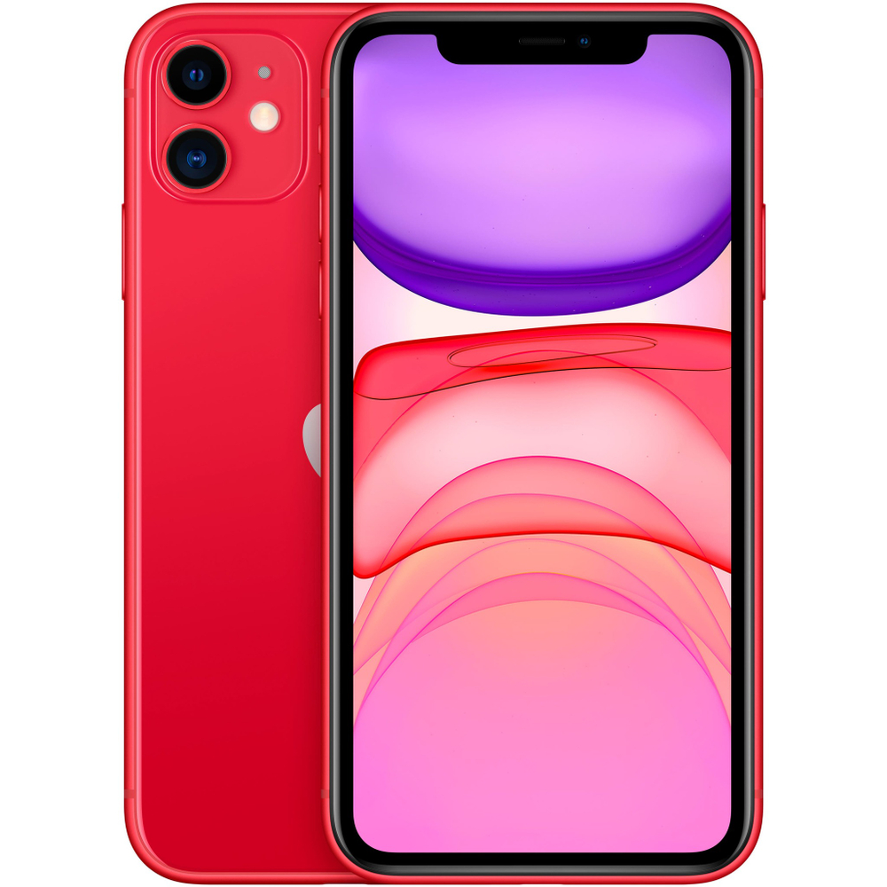 Смартфон Apple iPhone 11 128GB, Red (Красный)