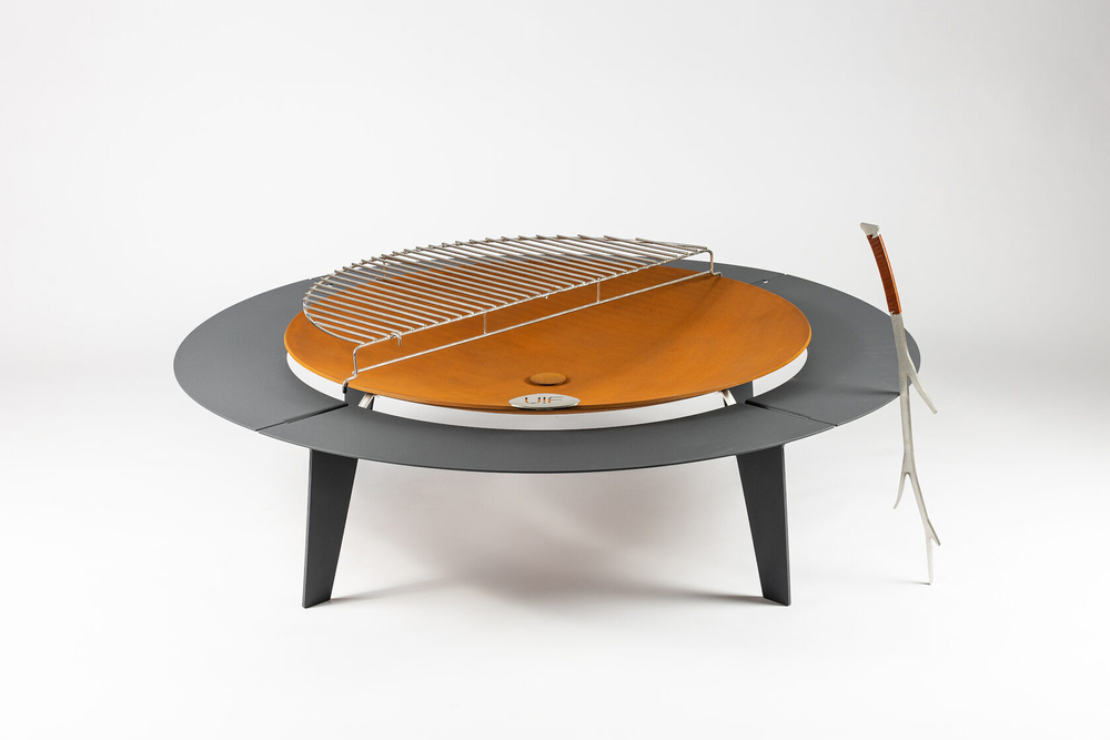 Чаша для костра Up!Flame STEEL CUP 1200 UNIQ grey