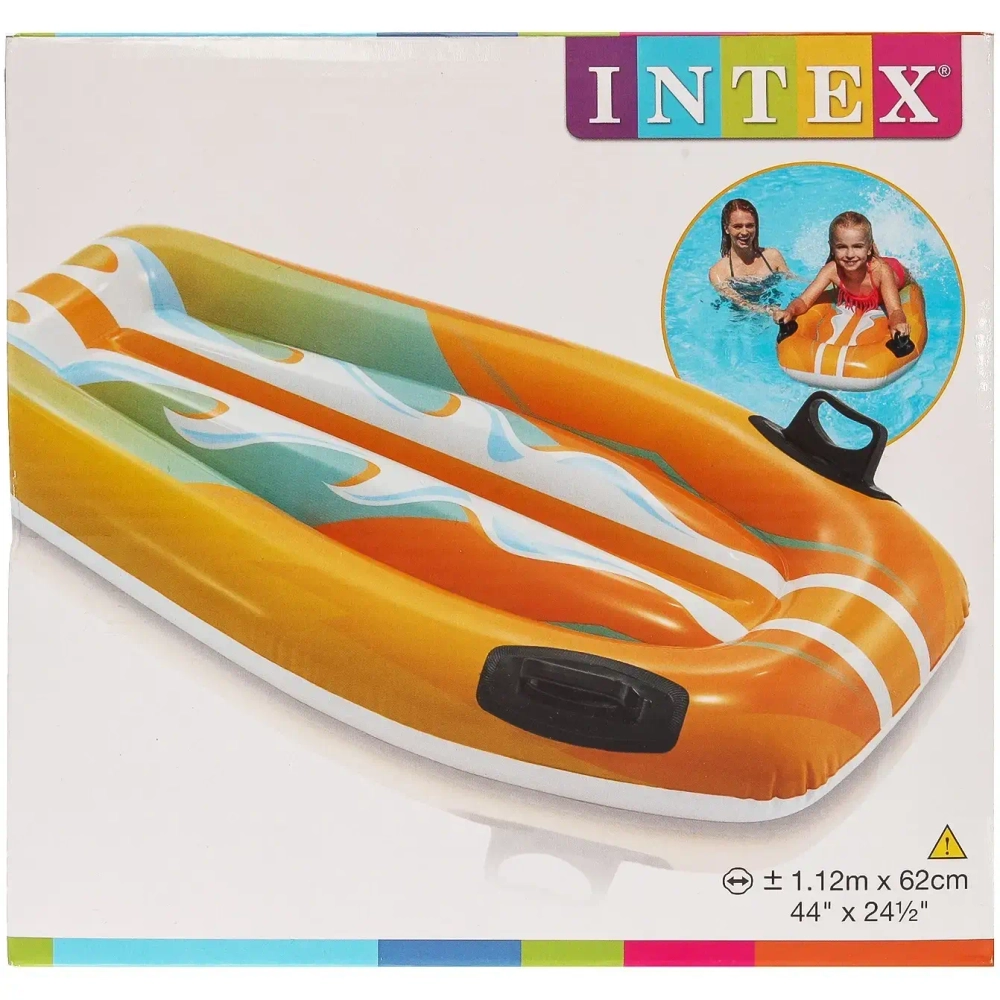 Матрас пляжный 112*62 см Joy Rider Intex (58165NP)