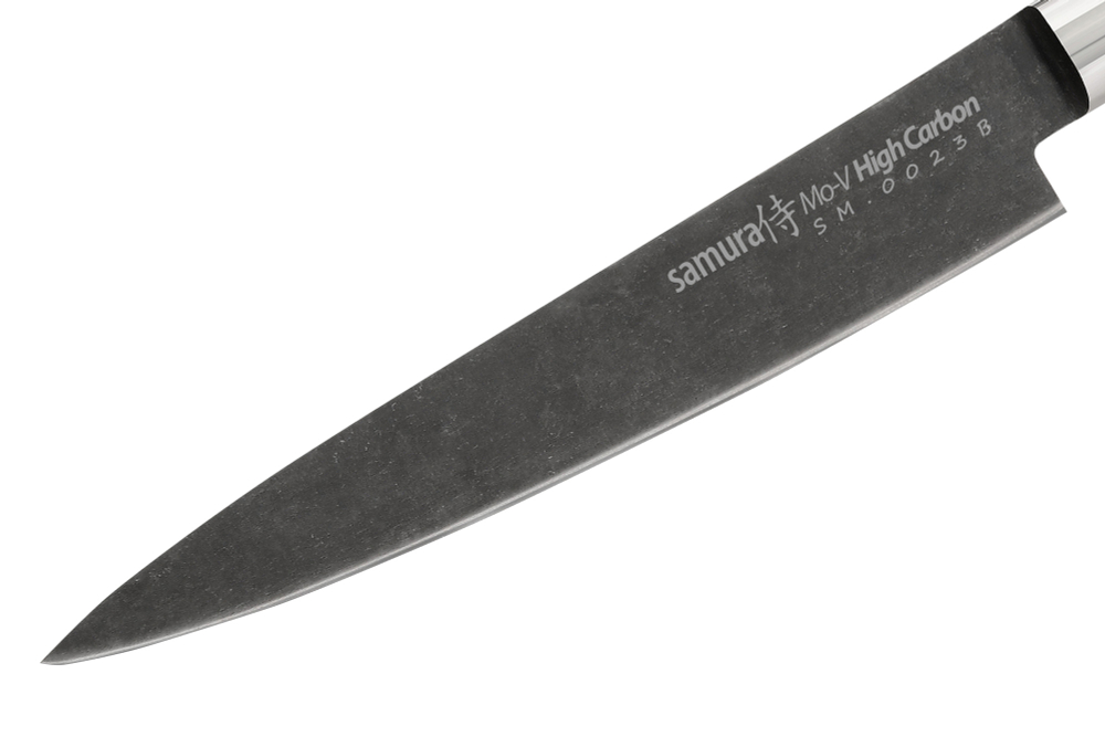 Нож кухонный универсальный 15см Samura Mo-V Stonewash SM-0023B/K